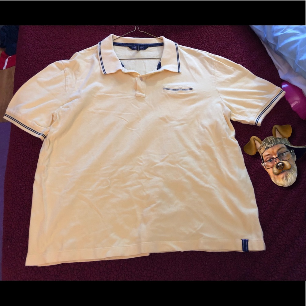 American Classics Mens Polo Shirt Breast Pocket Size L